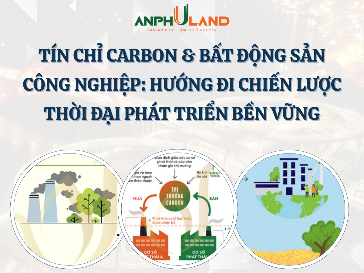 Tín chỉ carbon & bất động sản công nghiệp: Hướng đi chiến lược thời đại phát triển bền vững